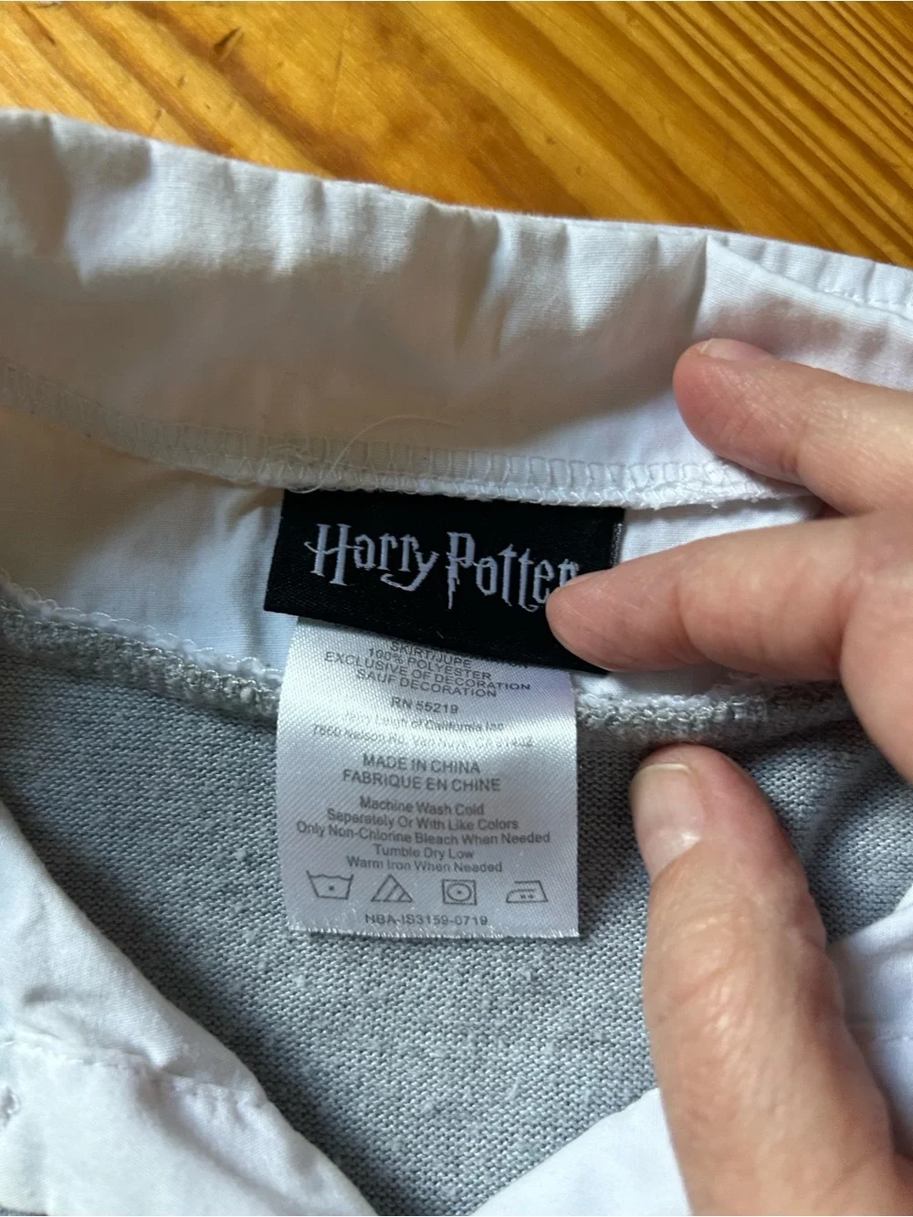 Warner Bros. Harry Potter Black and White Label Crewneck Sweatshirt
